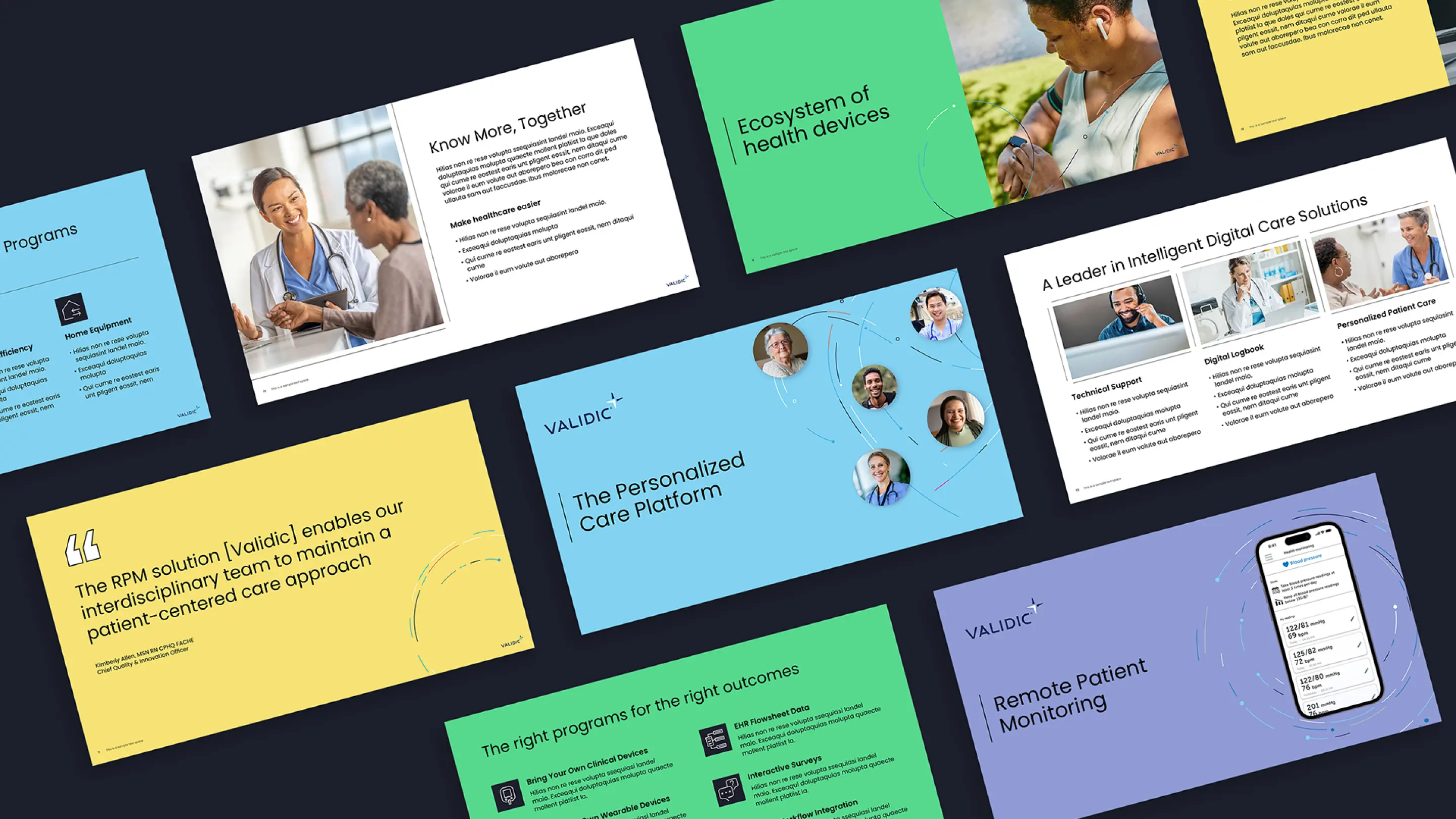 Validic presentation template