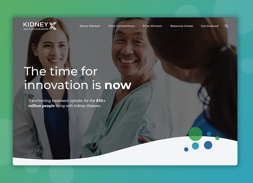 KidneyX website
